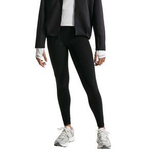 Nike Girls Mavn Dri-FIT Logo High Rise Leggings / Black
